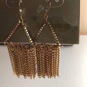 NY Style Bullion Earrings NWT
